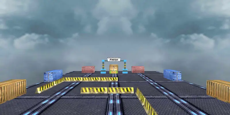 Impossible Car Parking Tracks Transform Robot Game android App screenshot 2