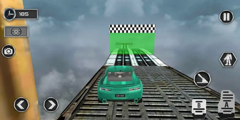 Impossible Car Parking Tracks Transform Robot Game android App screenshot 4